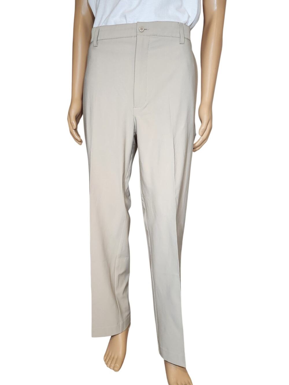 Footjoy men’s performance pant golf athletic khaki Beige Size 40x30